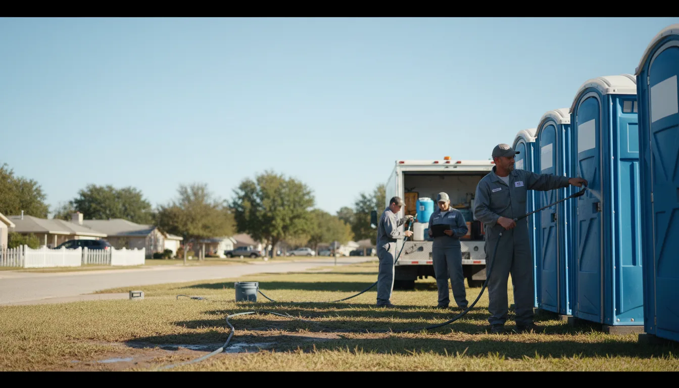 Long-Term Portable Toilet Rental in Bluffton, IN near me
